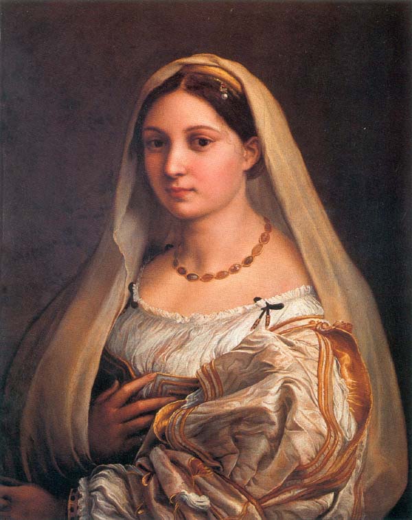 Raphael, Portrait of a Woman (c. 1512-1516)