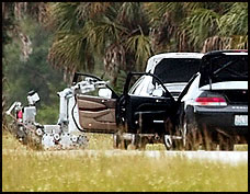 Robot Searches for Possible Bomb